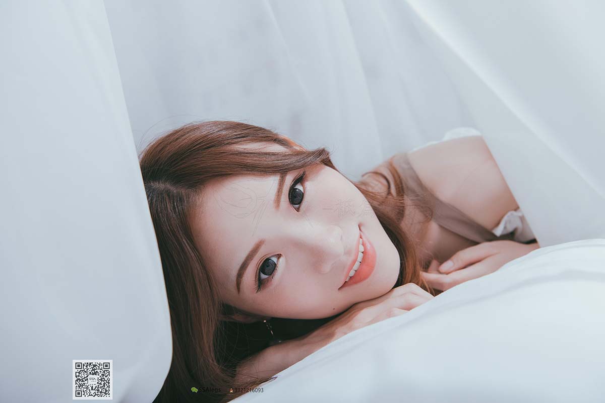 [SSA丝社]NO.003 我的公主床-肉丝裸足特写 SSA丝社-第1张
