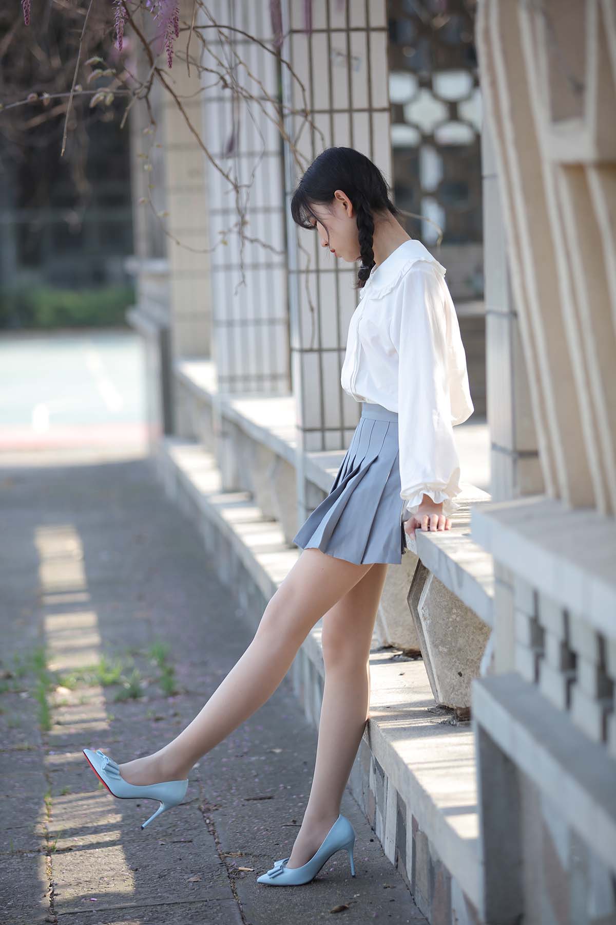 奈丝写真 NO.049 小橙子-清纯呆萌的学妹 奈丝写真-第1张