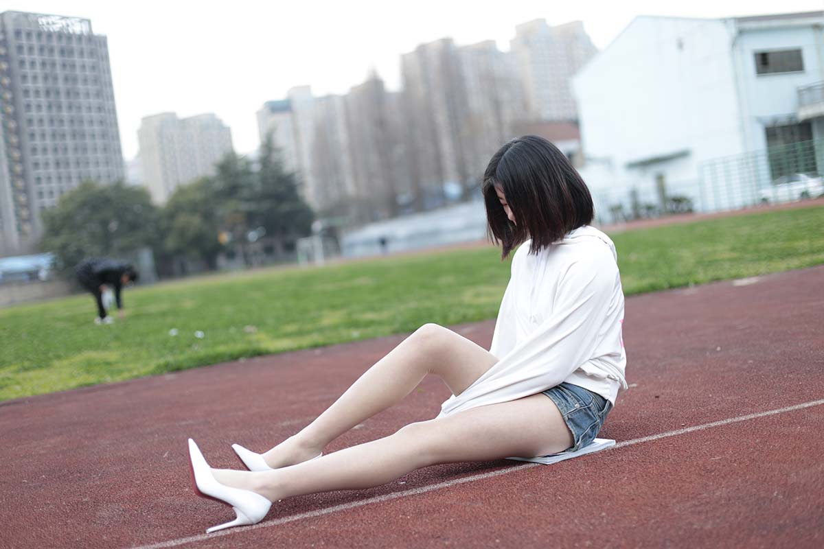 奈丝写真 NO.034 喵璃-穿过运动场的青春气息 奈丝写真-第1张