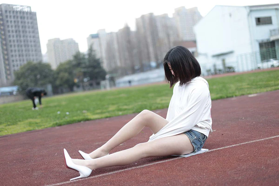 奈丝写真 NO.034 喵璃-穿过运动场的青春气息 奈丝写真-第1张