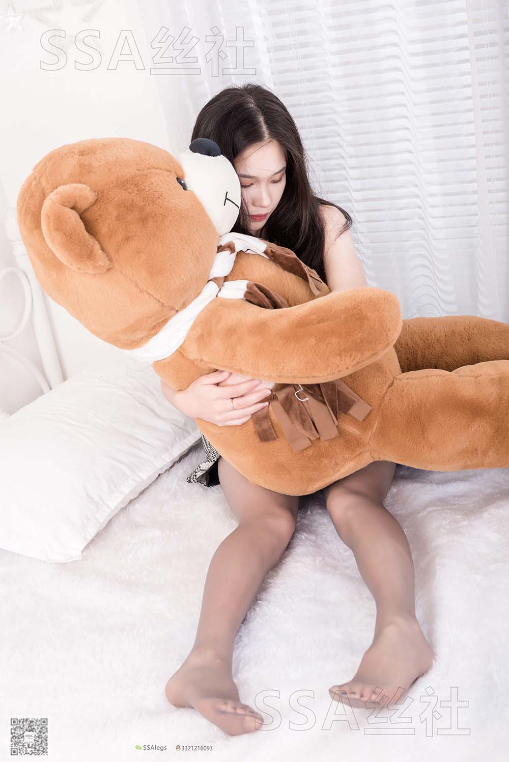 [SSA丝社]NO.075 佳佳小师妹的最佳玩偶灰丝 SSA丝社-第2张