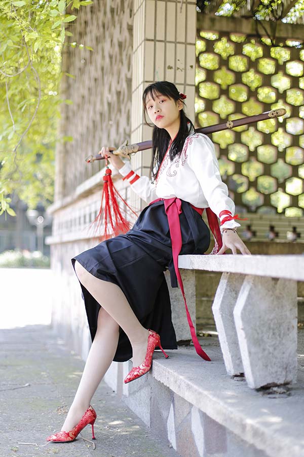 奈丝写真 NO.085 蛋白粉-汉服#侠骨柔情 奈丝写真-第1张
