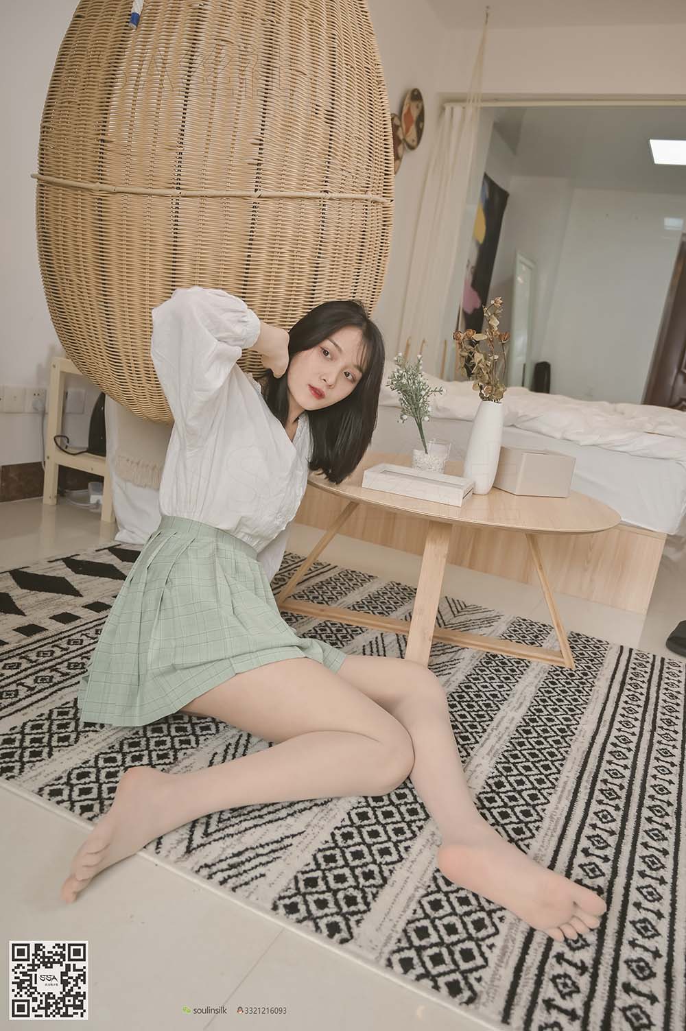 [SSA丝社]NO.106 颠覆你的审美—五指丝袜，送花絮视频 SSA丝社-第1张