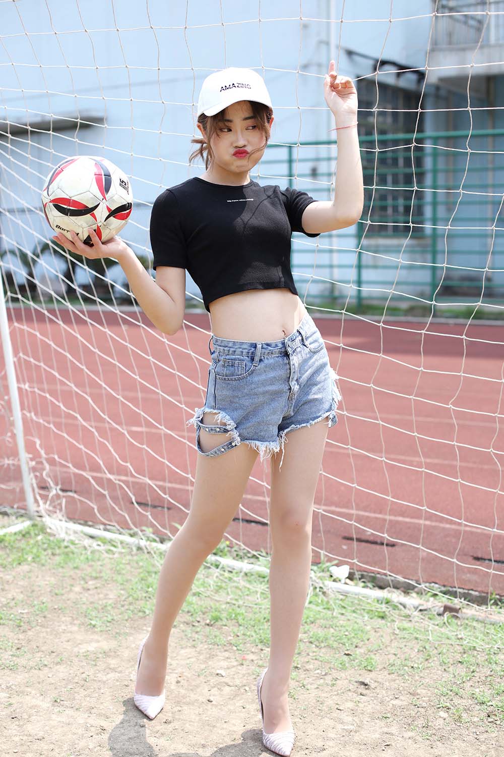 奈丝写真 NO.118 可乐-运动场之足球宝贝 奈丝写真-第1张