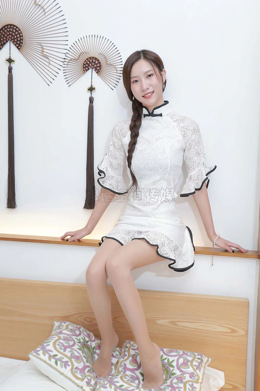 [SiHua思话]SH163 曦然 房间里的旗袍少女 SiHua思话-第1张