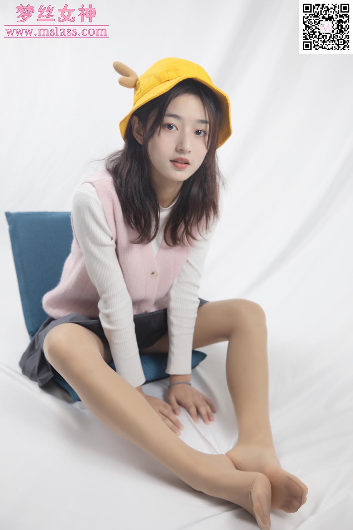 [MSLASS梦丝女神]2019.12.08 NO.076 璇璇3 9分颜值小黄鸭帽 MSLASS梦丝女神-第2张