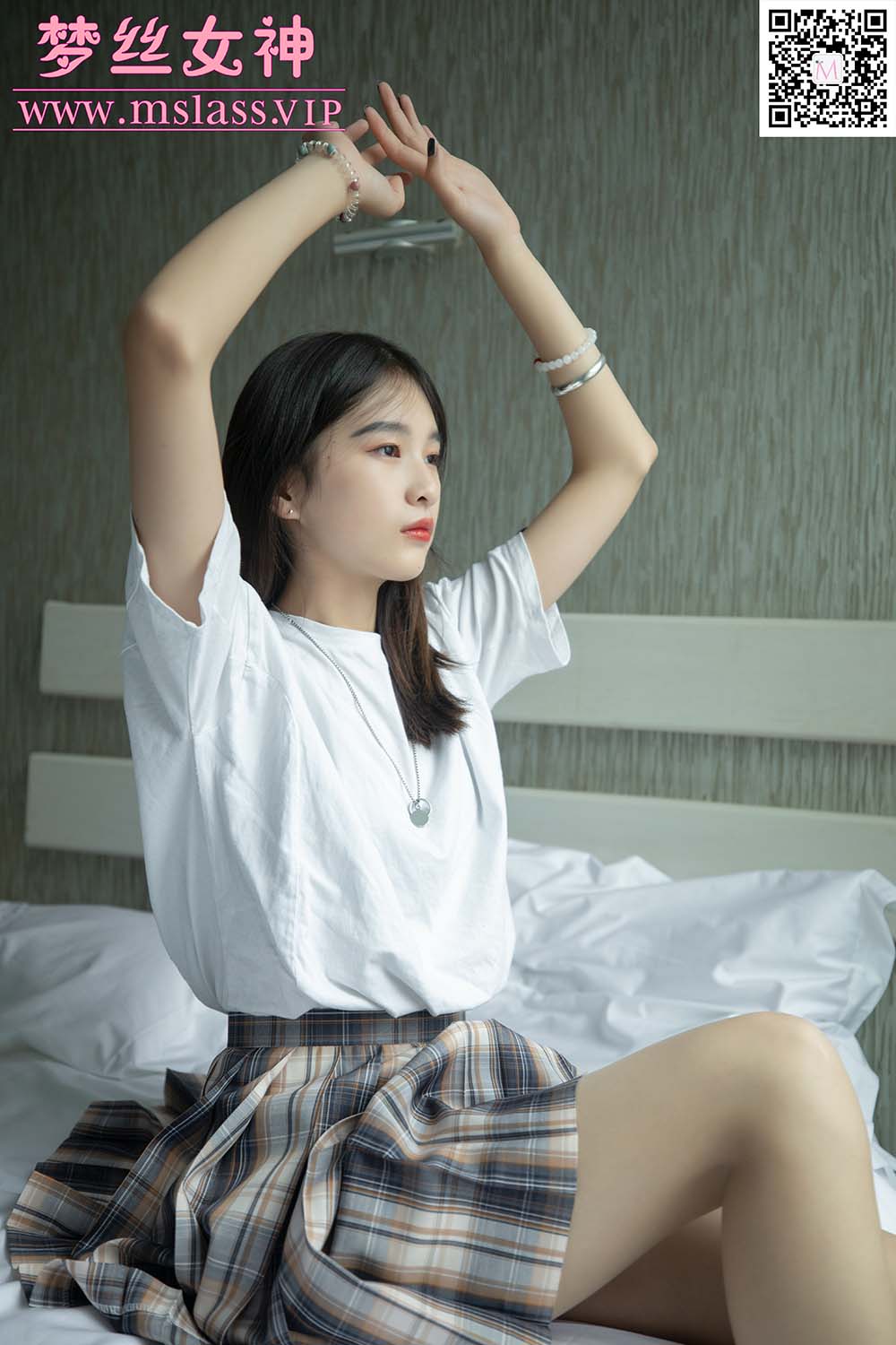 [MSLASS梦丝女神]2020.10.13 NO.131 王晓瑞《纯系女神》 MSLASS梦丝女神-第2张