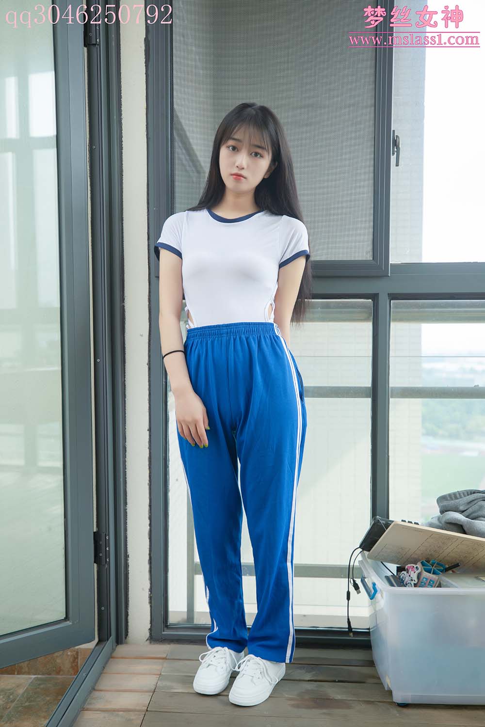 [MSLASS梦丝女神]2021.06.21 NO.156 超纯学院 王娇娇 MSLASS梦丝女神-第1张