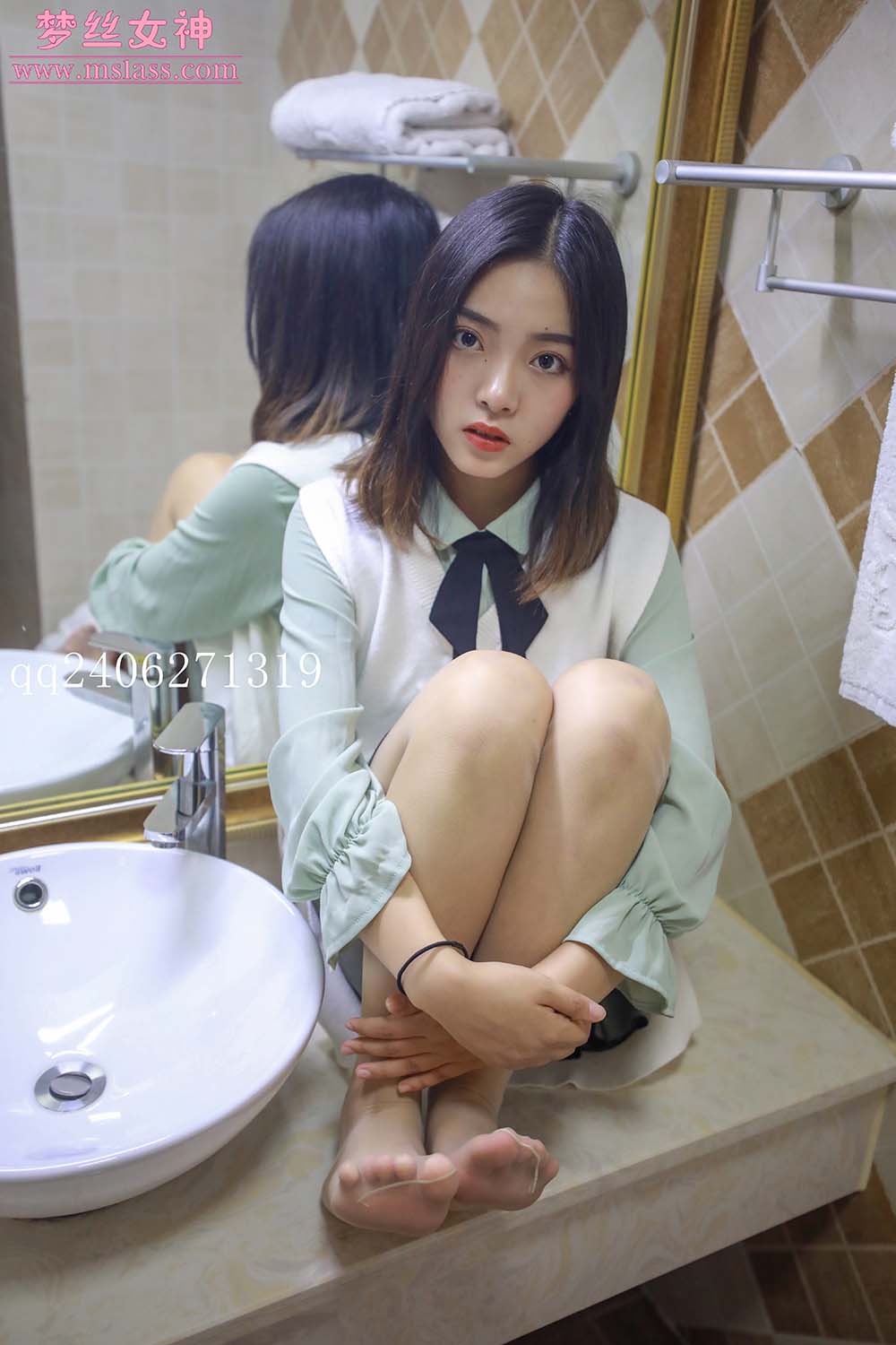 [MSLASS梦丝女神]2022.04.22 NO.174 洋洋 MSLASS梦丝女神-第2张