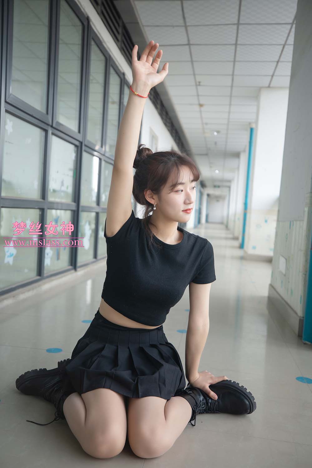 [MSLASS梦丝女神]2022.03.24 NO.172 靴下女神 诗敏 MSLASS梦丝女神-第1张