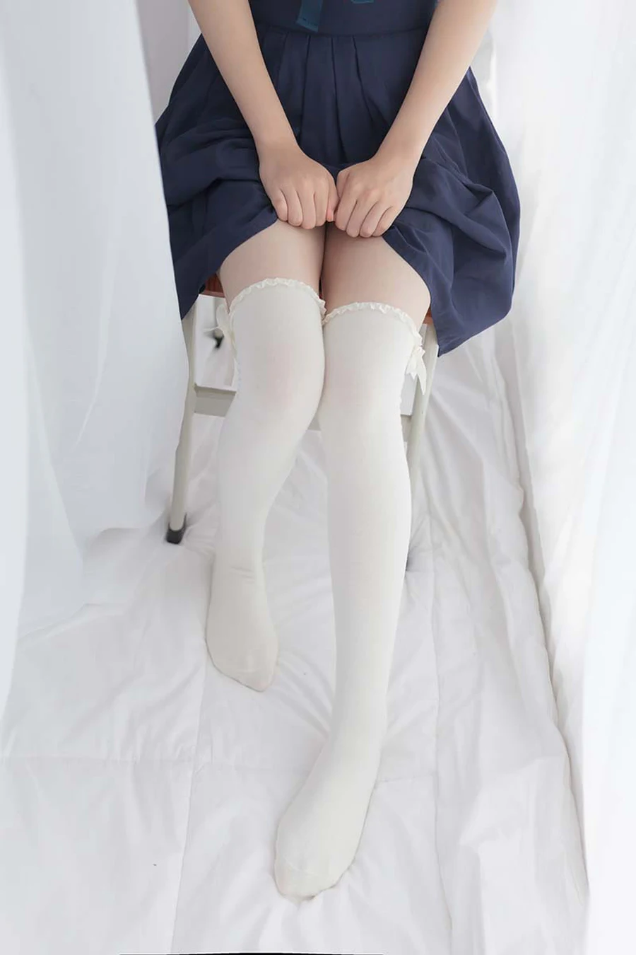 少女秩序 VOL.008 白丝长筒袜 SNZX少女秩序-第1张