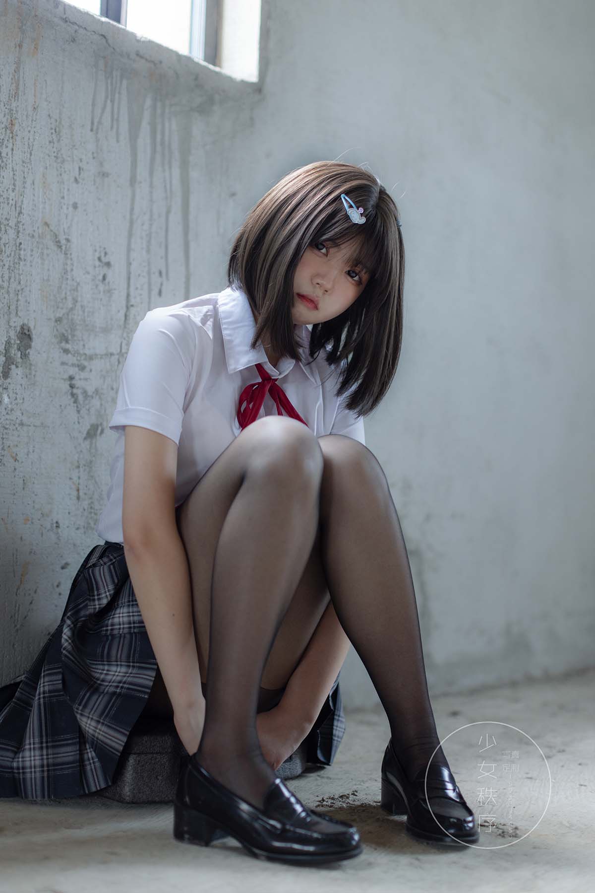 少女秩序 GR04L 黑丝JK SNZX少女秩序-第1张