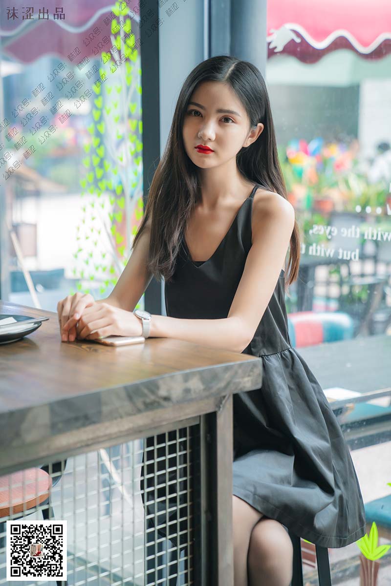 袜涩写真 VOL.040 安妮 极致黑丝图集 WSXZ袜涩写真-第1张