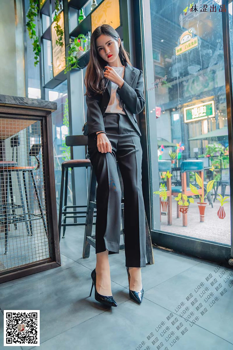 袜涩写真 VOL.044 安妮制服库里丝 WSXZ袜涩写真-第1张