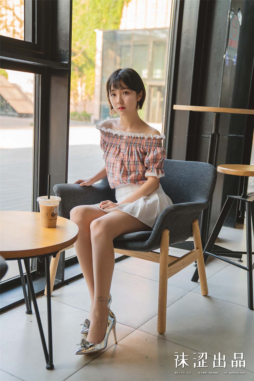 袜涩写真 VOL.073 暖暖~ 田园风百褶裙 WSXZ袜涩写真-第2张