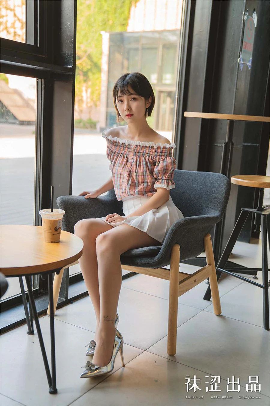 袜涩写真 VOL.073 暖暖~ 田园风百褶裙 WSXZ袜涩写真-第2张