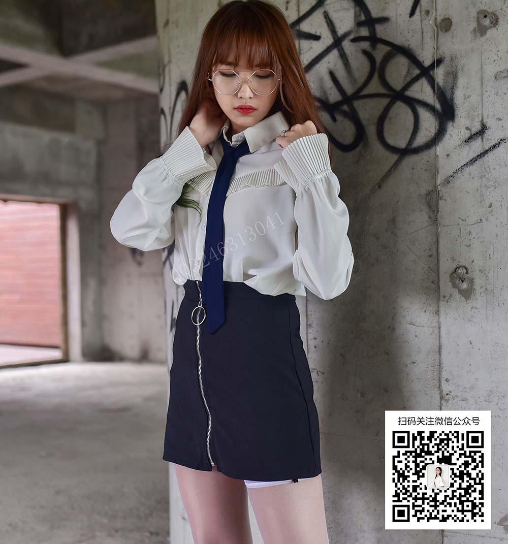 大生模拍 NO.038 小蕊-肉丝套上白丝 DSMP大生模拍-第1张