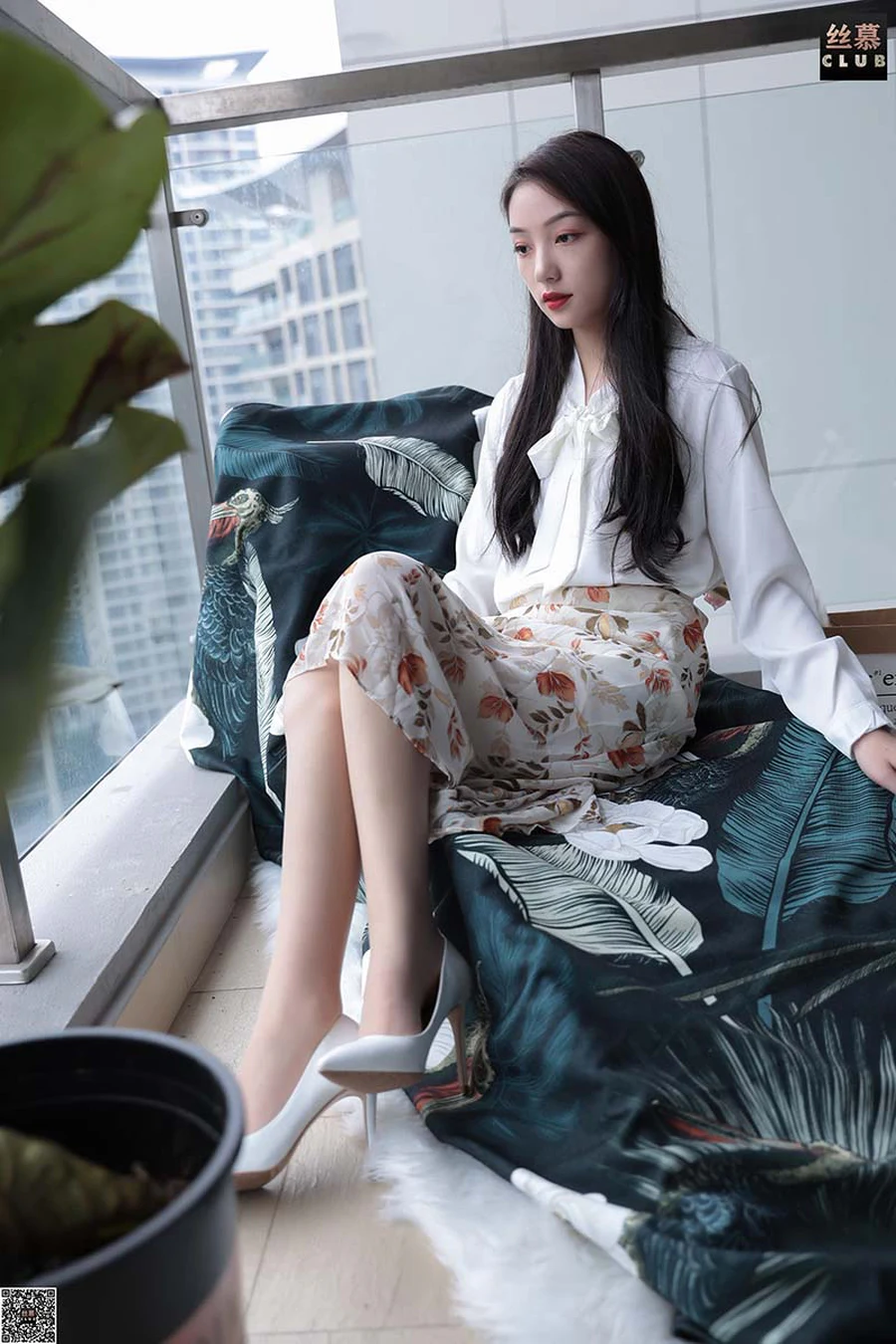 [丝慕GIRL]SM063 诗晴 天天一元《她笑了》 SM丝慕GIRL-第1张
