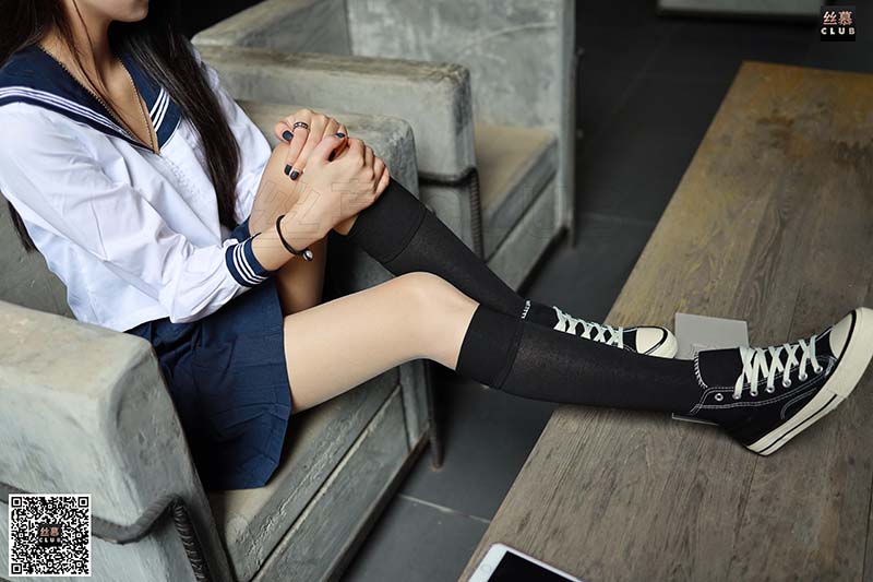[丝慕GIRL]SM088 天天一元 模特：诗晴《诗晴JK制服》 SM丝慕GIRL-第1张