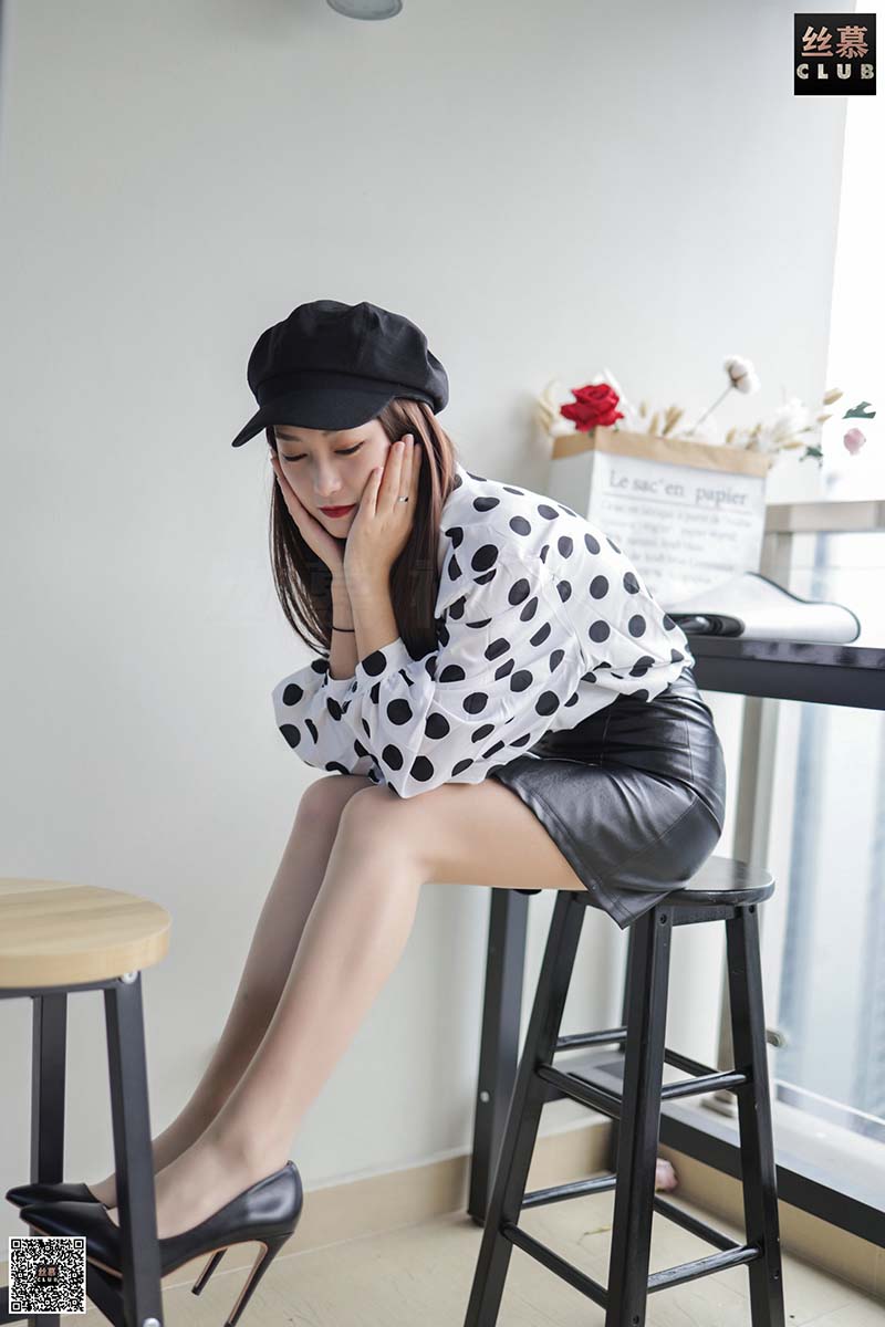 [丝慕GIRL]SM105 天天一元 模特：小腕《戴帽子的姑娘》 SM丝慕GIRL-第1张