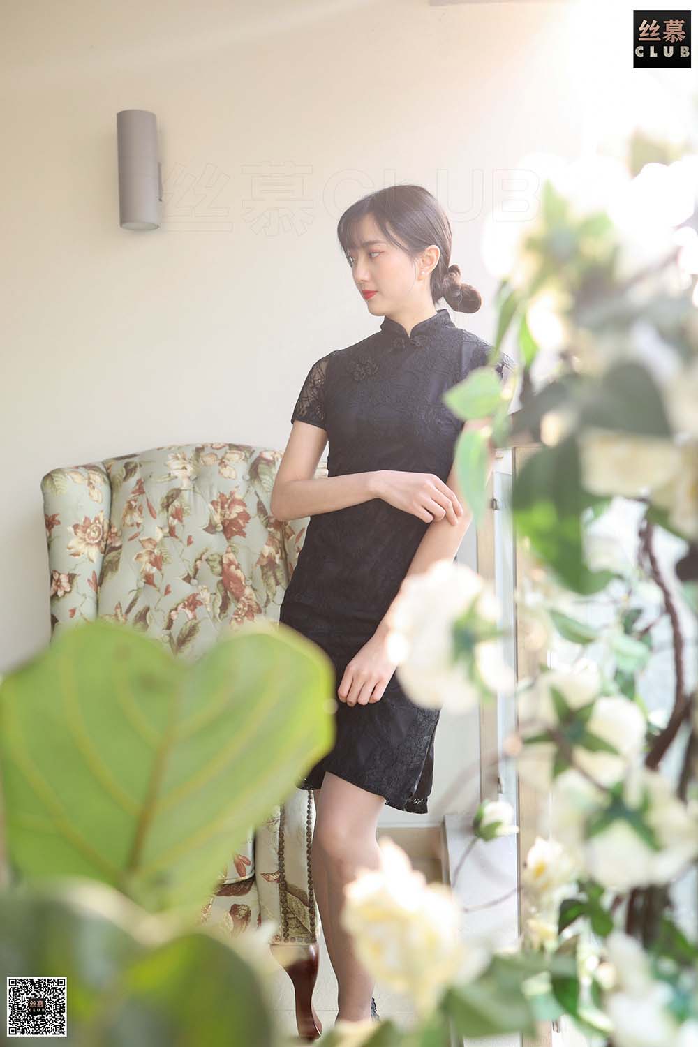 [丝慕GIRL]SM156 天天一元 佳佳  – 灰蕾丝的初恋 SM丝慕GIRL-第2张