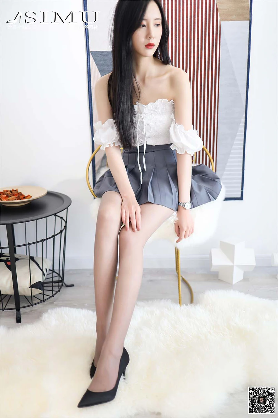[丝慕GIRL]SM238 天天一元 紫宁《气质御姐》 SM丝慕GIRL-第1张