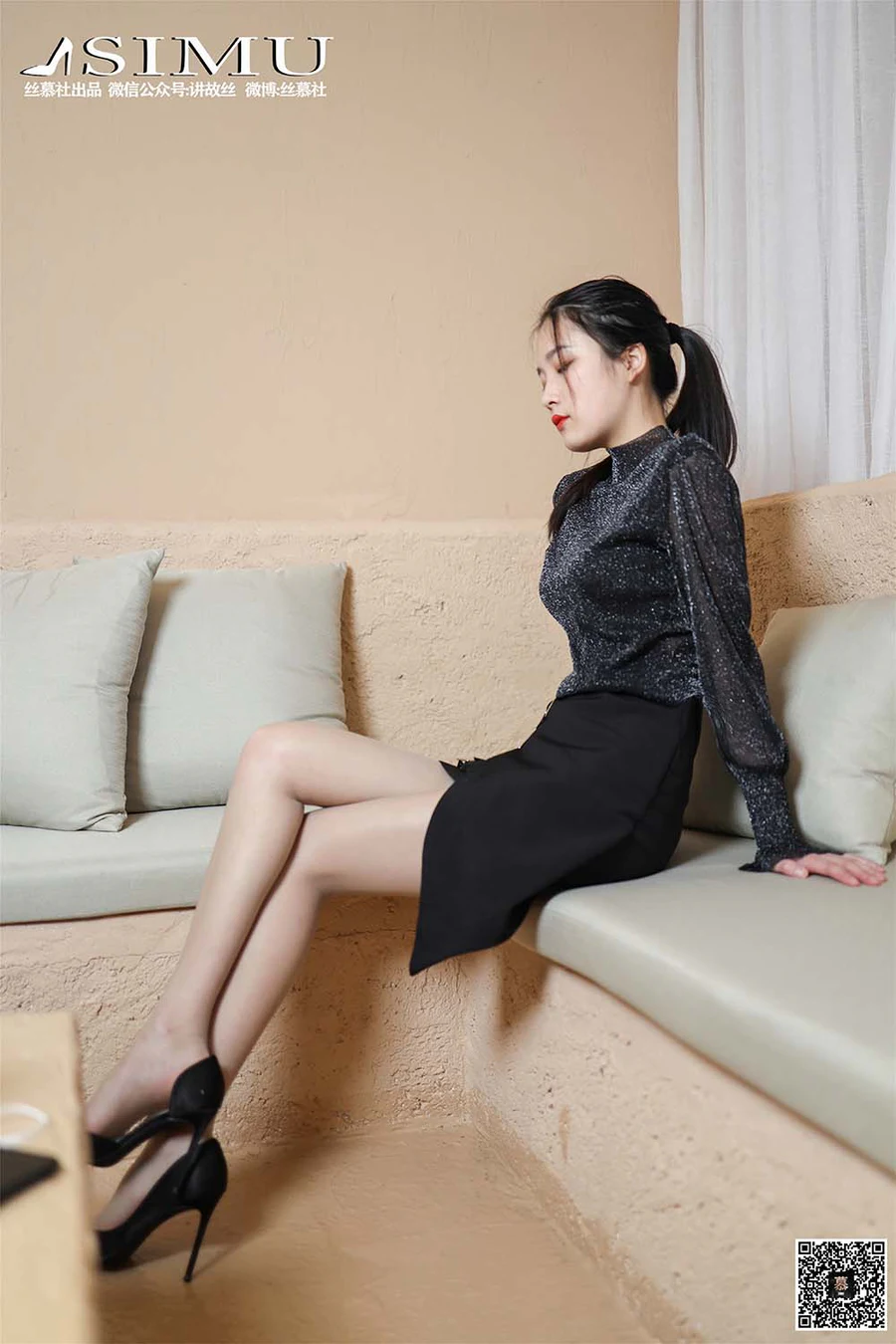 [丝慕GIRL]SM231 天天一元 熙熙《熙熙的透视装》 SM丝慕GIRL-第1张