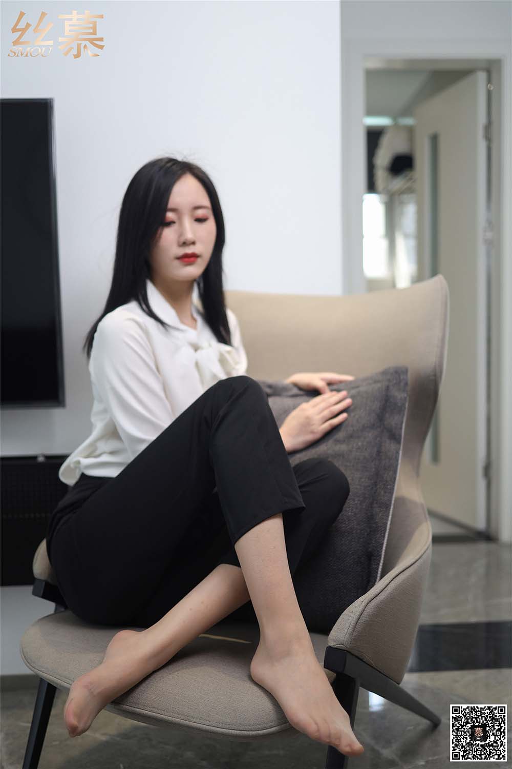 [丝慕GIRL]SM282 天天一元 紫宁《格调西装裤》 SM丝慕GIRL-第1张