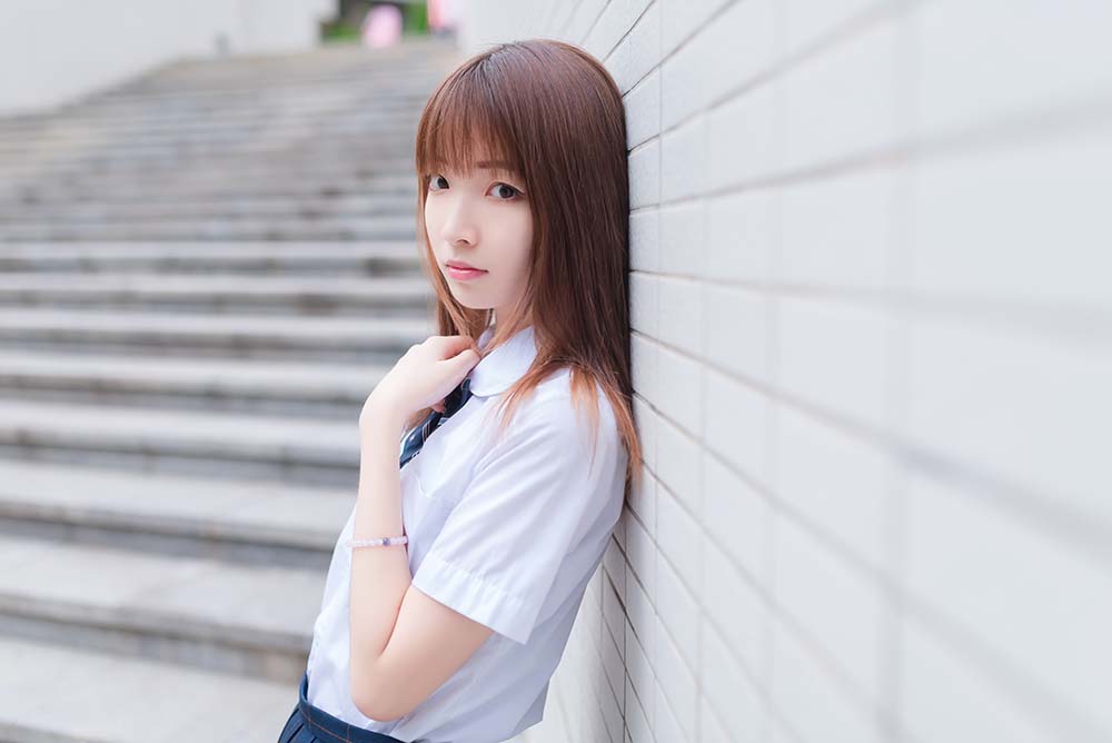 风之领域 NO.036 记忆中的白丝少女 FZLY风之领域-第2张