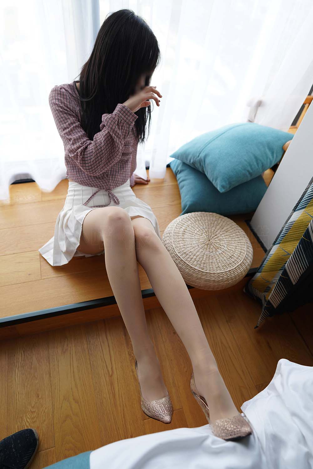 [kittyWawa袜小喵]KT269《清新小格子》 kittyWawa袜小喵-第2张