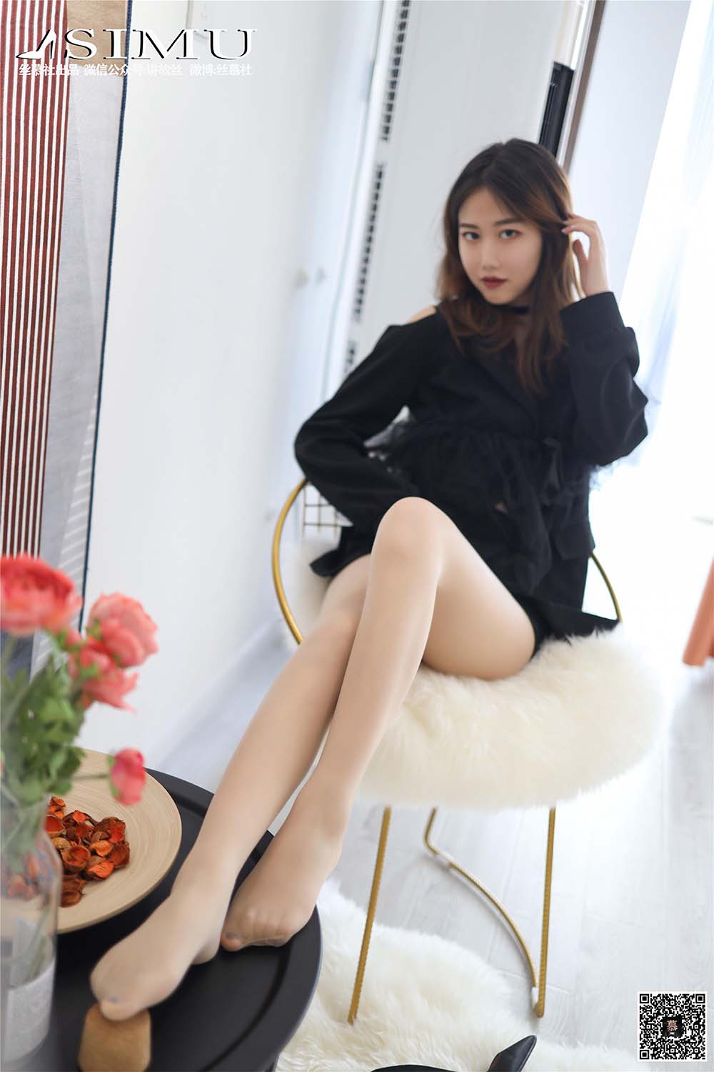 [丝慕GIRL]特写集 TX018 米朵《经典的肉丝》 SM丝慕GIRL-第1张