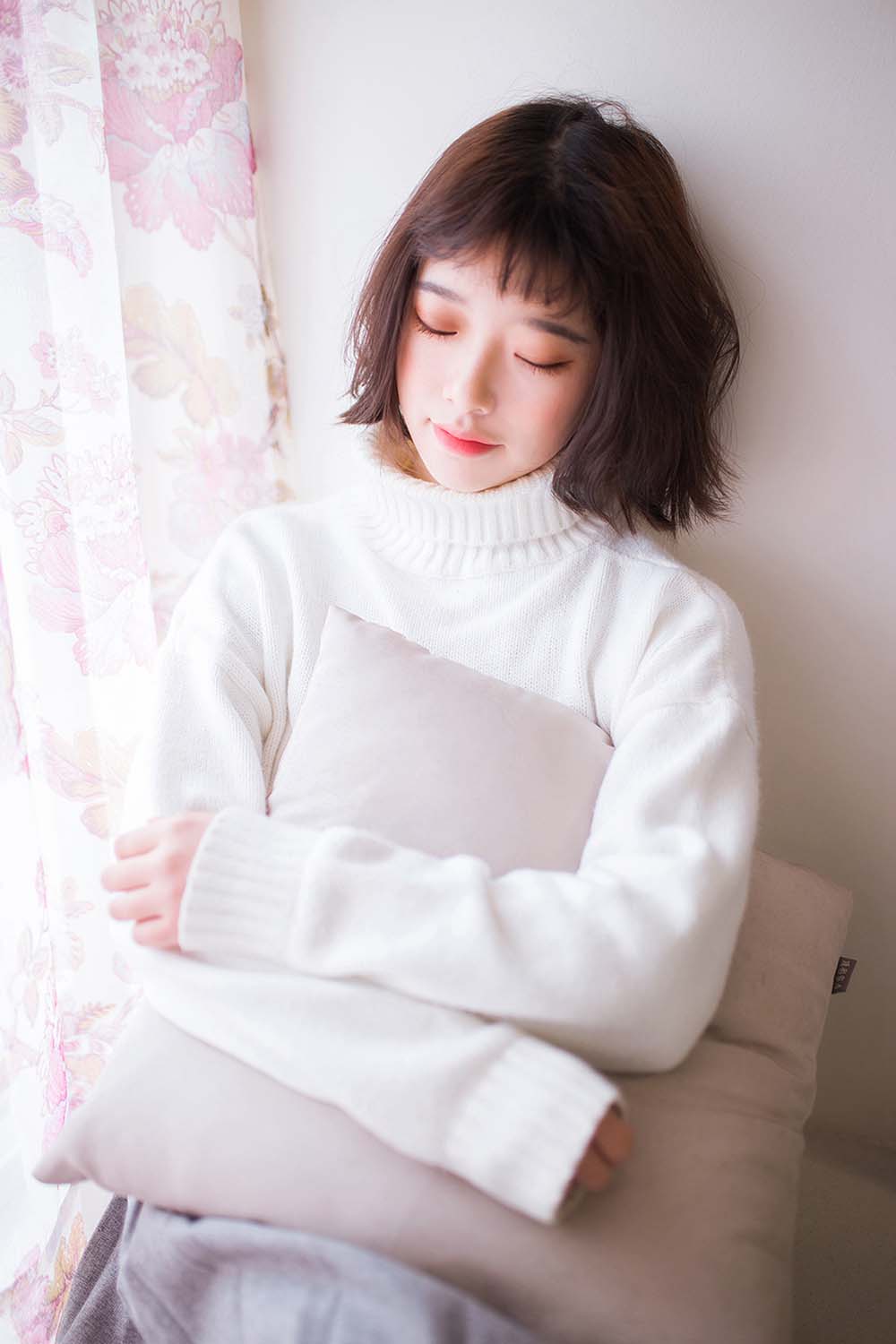 风之领域 NO.137 毛衣少女 FZLY风之领域-第1张