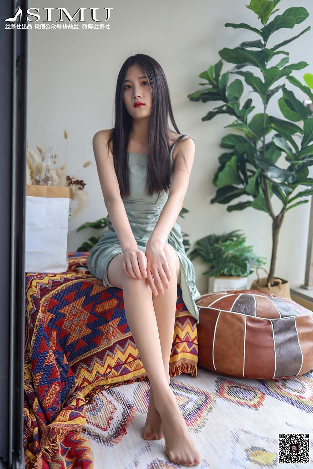 [丝慕GIRL]特写集 TX024 熙熙《阳台玩丝的熙熙》 SM丝慕GIRL-第2张