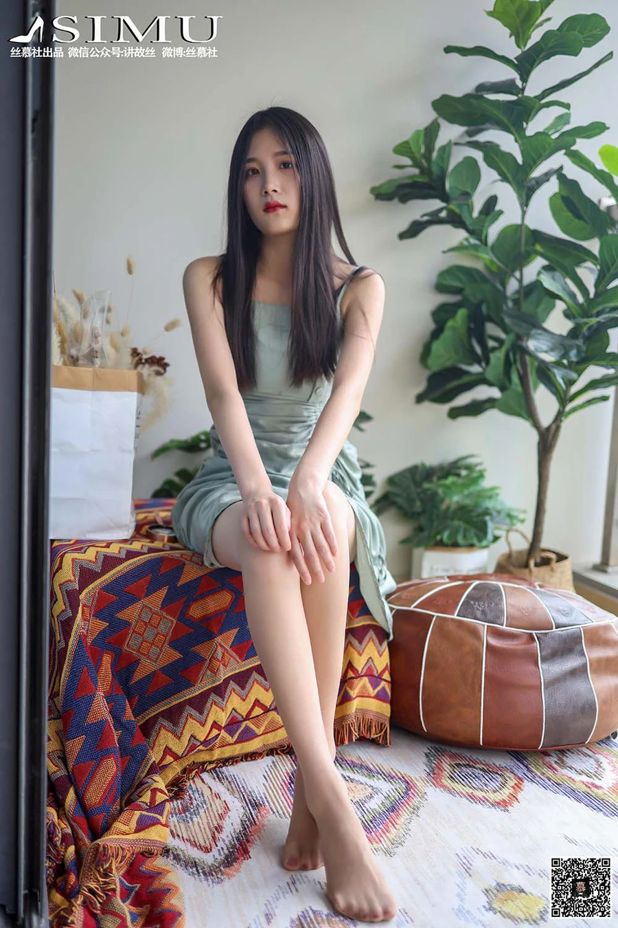 [丝慕GIRL]特写集 TX024 熙熙《阳台玩丝的熙熙》 SM丝慕GIRL-第2张