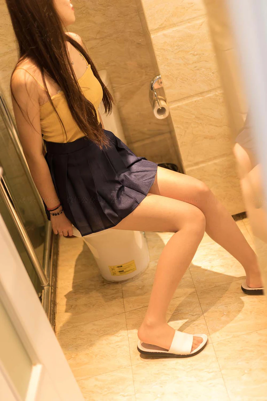 [LSS山茶摄影]NO.031 卫生间脱丝 SCSY山茶摄影-第1张