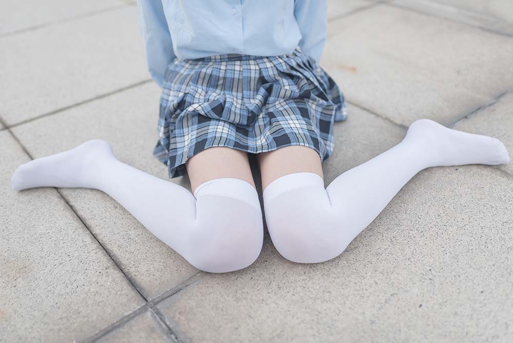 风之领域 NO.189 格子裙少女 FZLY风之领域-第2张