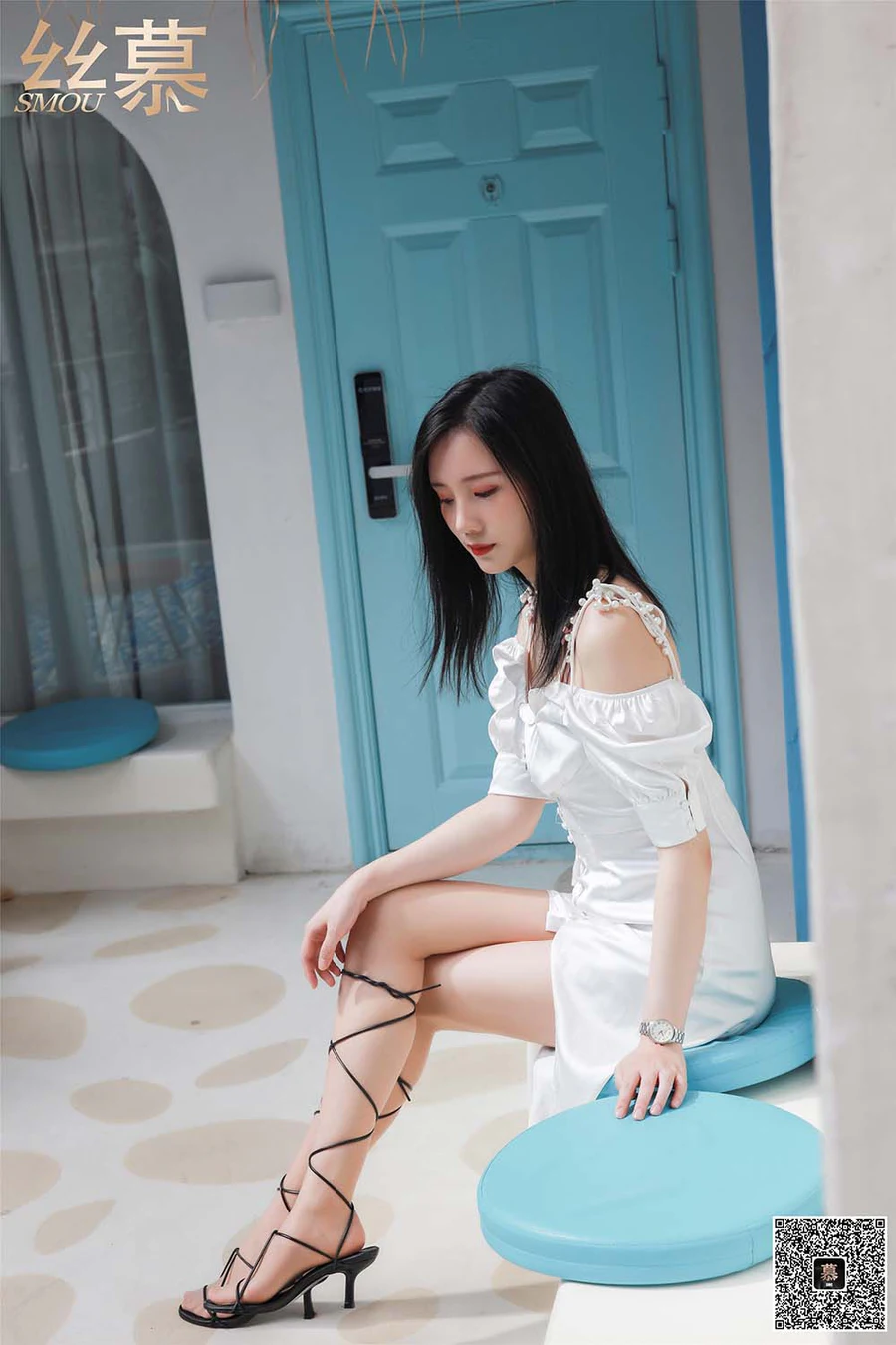 [丝慕GIRL]SM343 天天一元 《足艺》紫宁 SM丝慕GIRL-第1张
