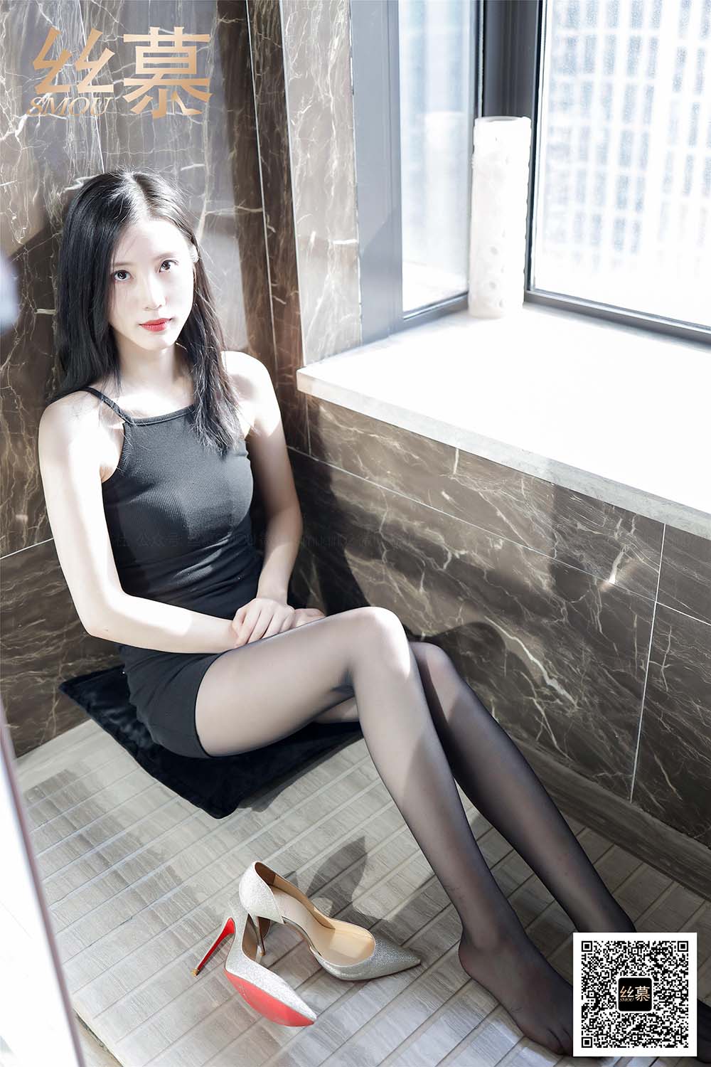 [丝慕GIRL]SM365 天天一元 紫宁《禁欲黑丝》 SM丝慕GIRL-第1张