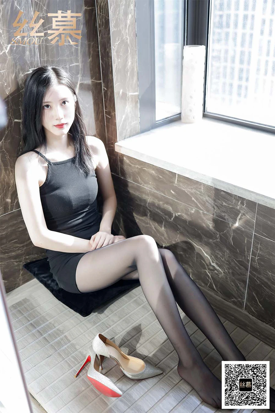 [丝慕GIRL]SM365 天天一元 紫宁《禁欲黑丝》 SM丝慕GIRL-第1张