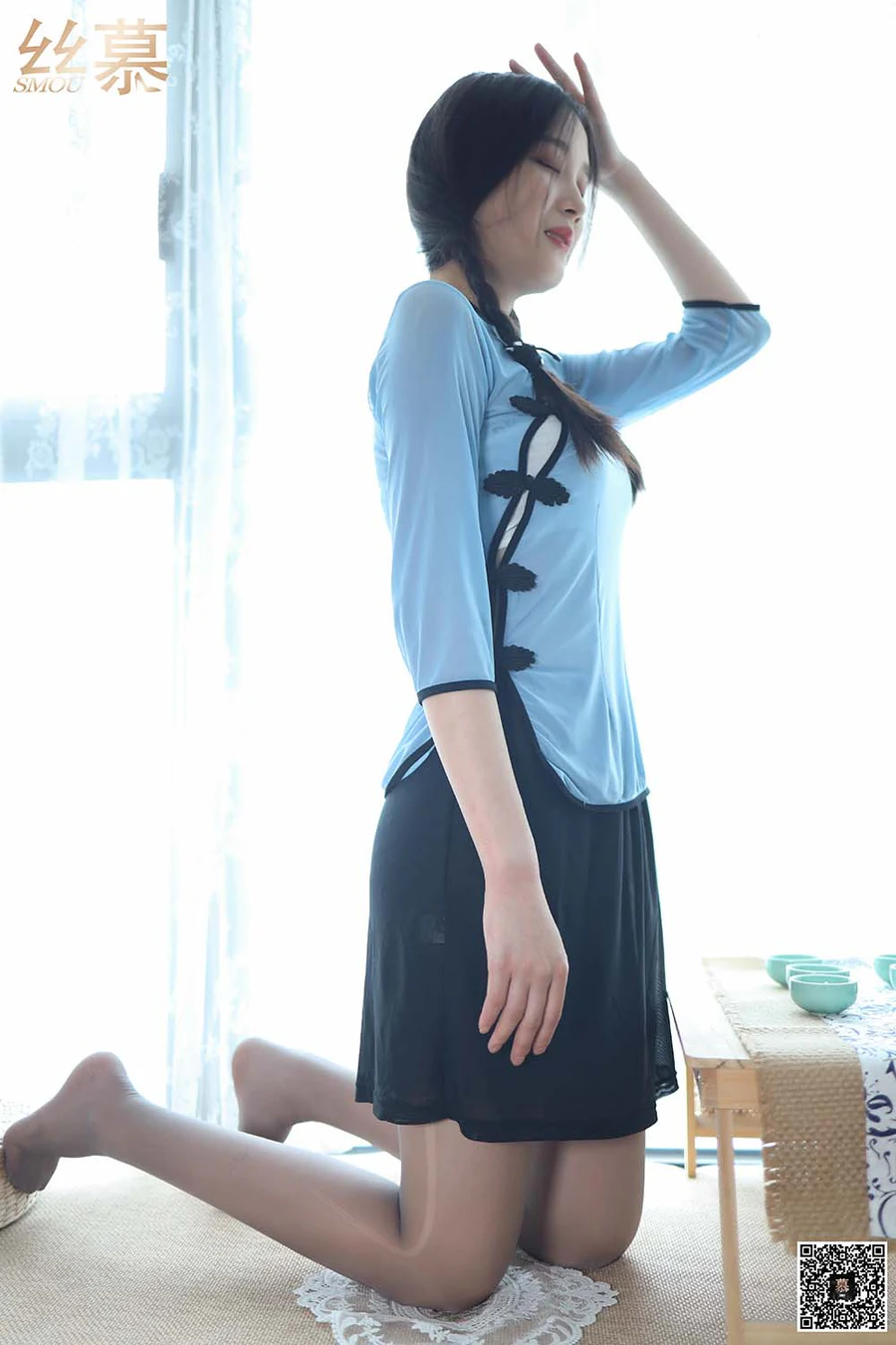 [丝慕GIRL]特写集 TX037 熙熙《穿越民国看灰丝》 SM丝慕GIRL-第1张