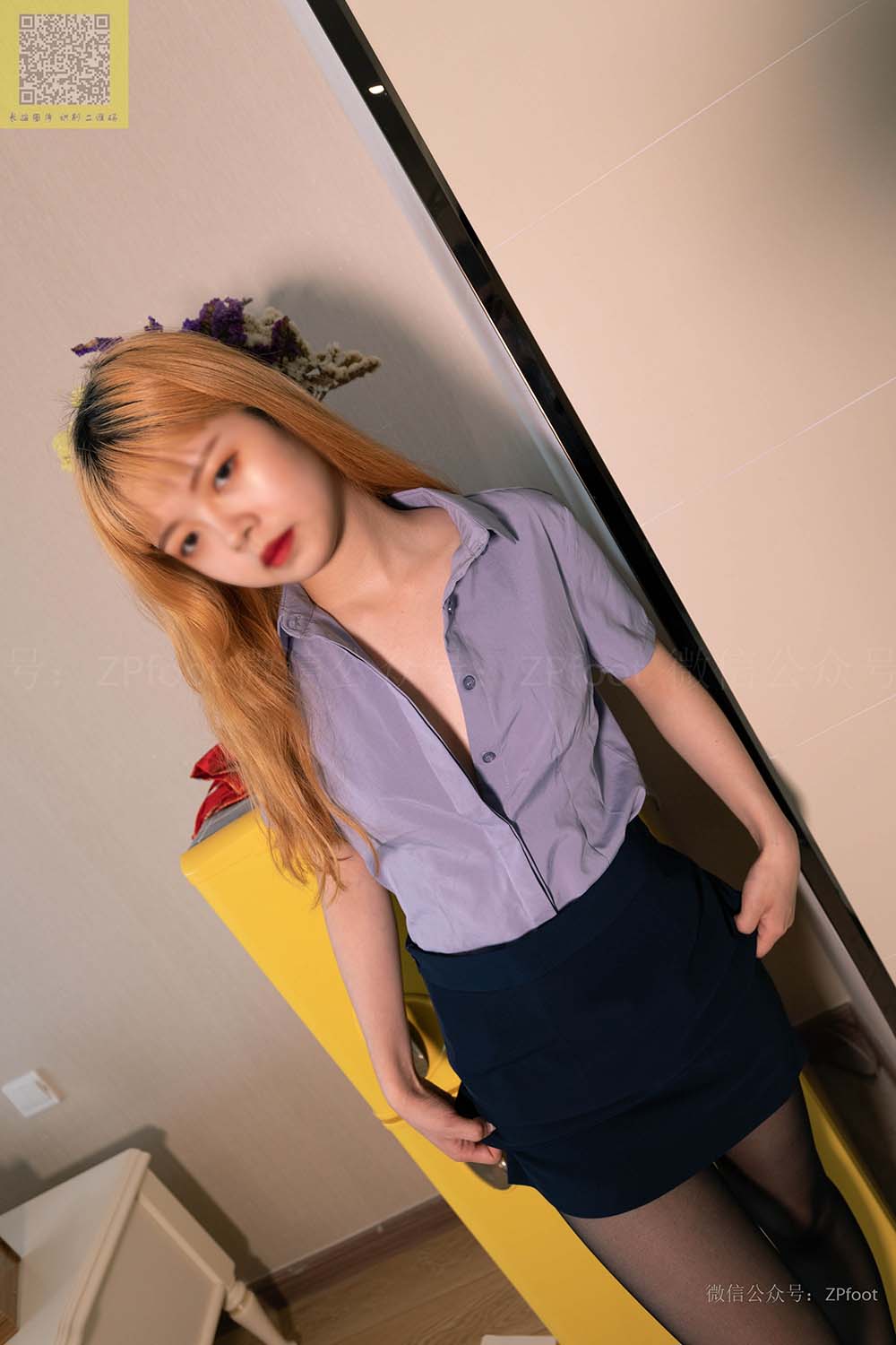 [LSS山茶摄影]NO.180 丝袜穿搭23 SCSY山茶摄影-第1张