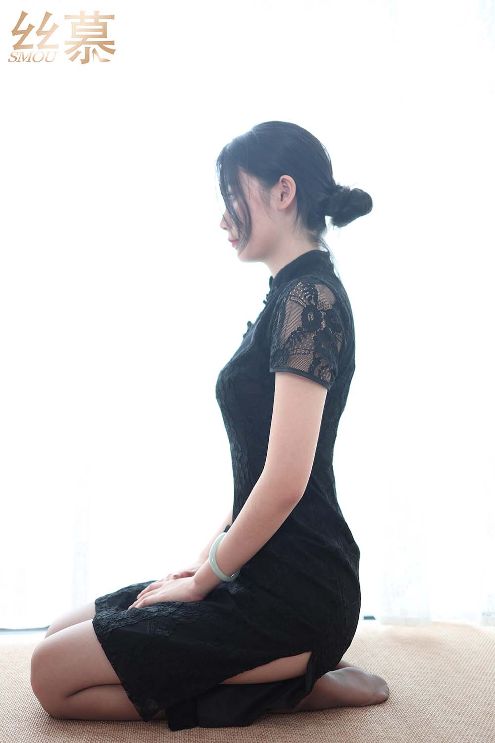 [丝慕GIRL]特写集 TX035 可儿《踩丝茶艺师-可儿》 SM丝慕GIRL-第1张