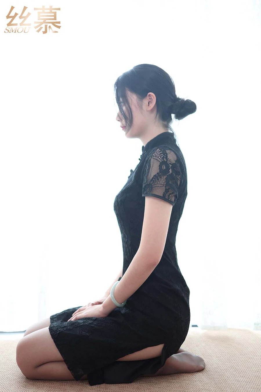[丝慕GIRL]特写集 TX035 可儿《踩丝茶艺师-可儿》 SM丝慕GIRL-第1张
