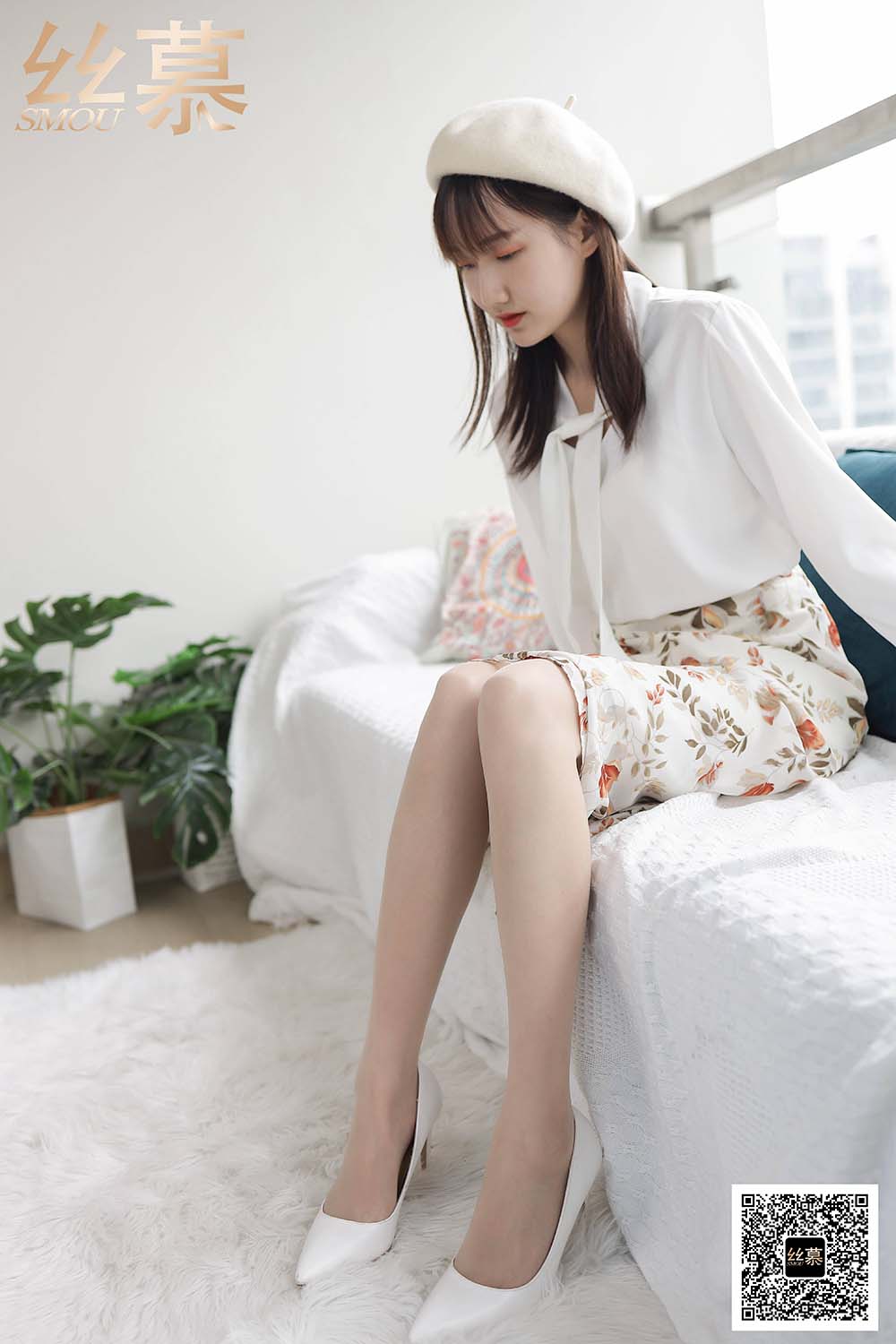 [丝慕GIRL]特写集 TX081 新模《纯情玉足》 SM丝慕GIRL-第1张