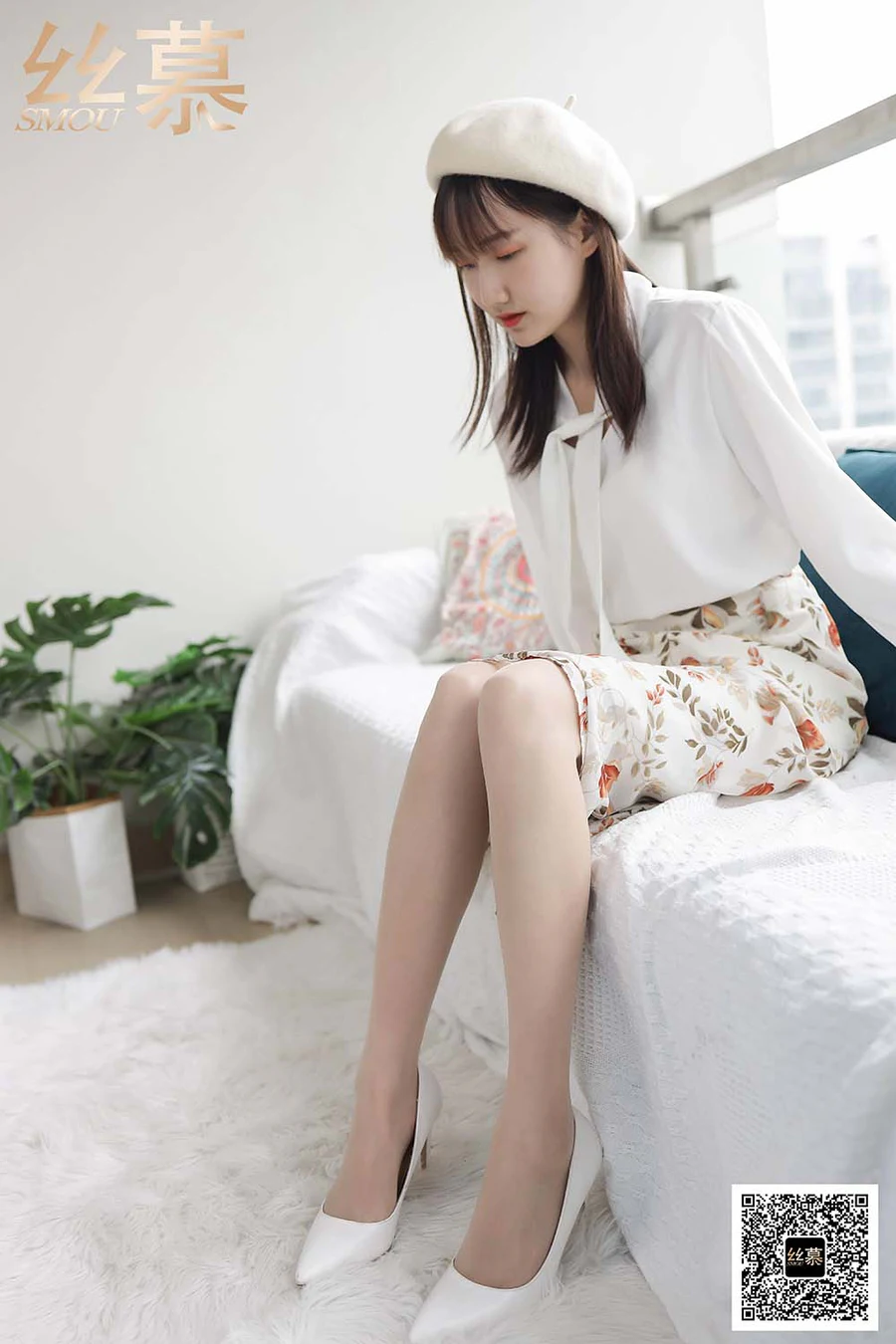 [丝慕GIRL]特写集 TX081 新模《纯情玉足》 SM丝慕GIRL-第1张