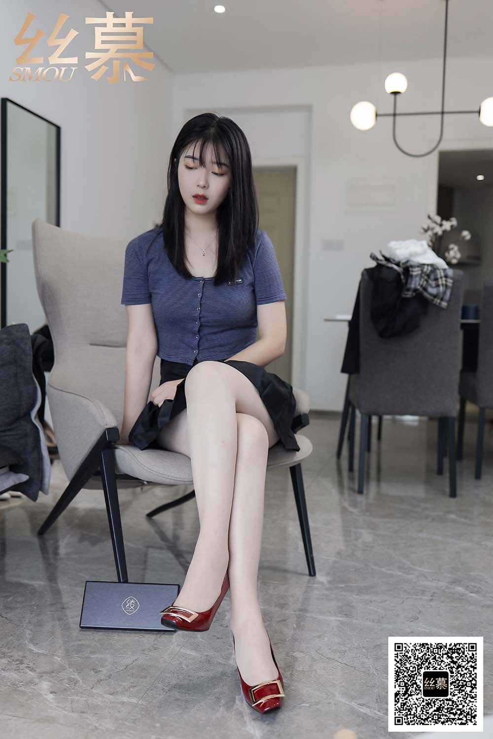 [丝慕GIRL]特写集 TX078 学妹《百褶裙回忆》 SM丝慕GIRL-第1张