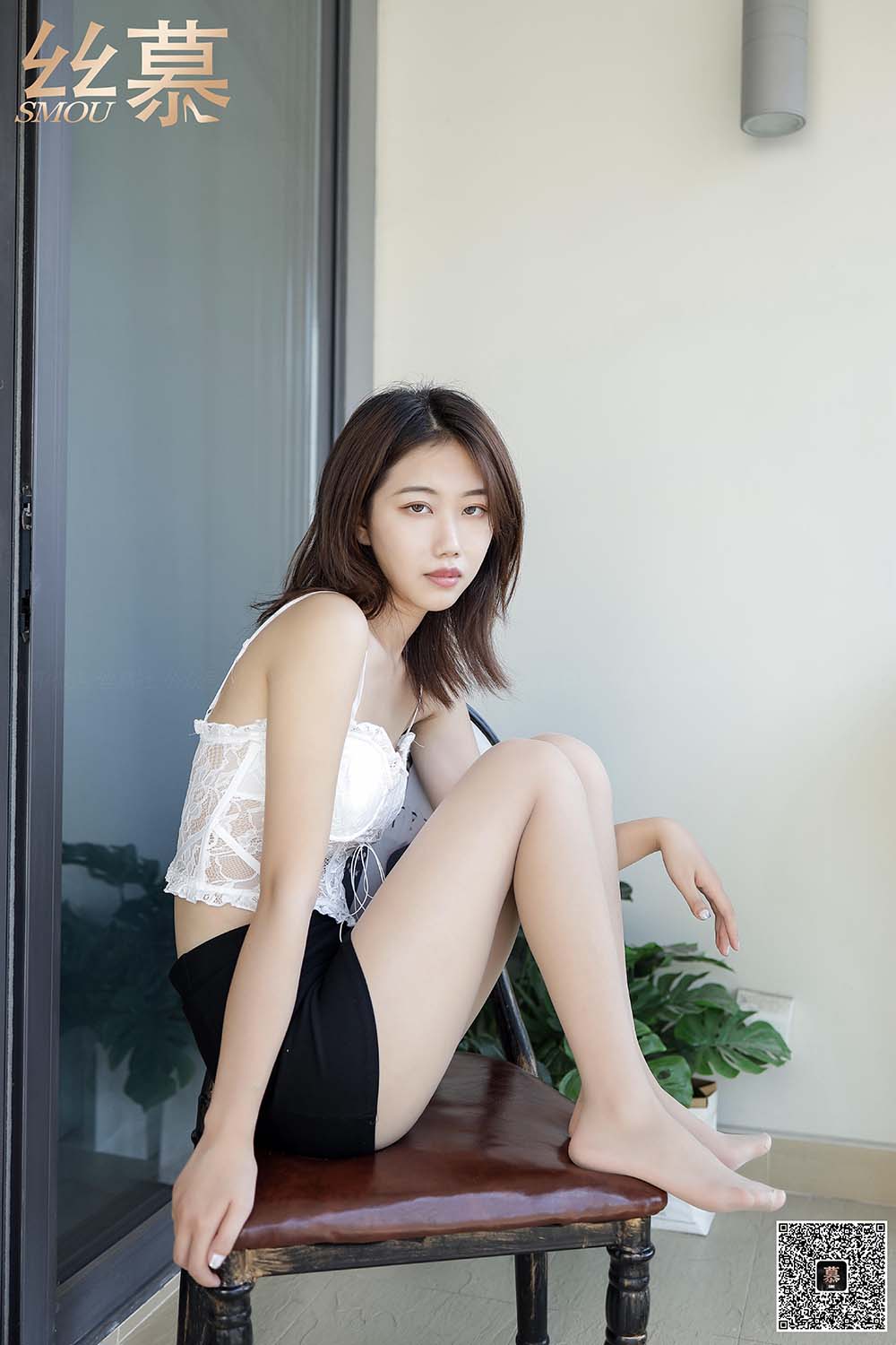 [丝慕GIRL]特写集 TX074 米朵《白色恋人》 SM丝慕GIRL-第2张