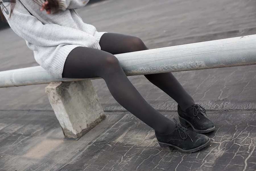 森萝财团写真 BETA-007 楼梯间的黑丝小妹 SLCT森萝财团-第1张