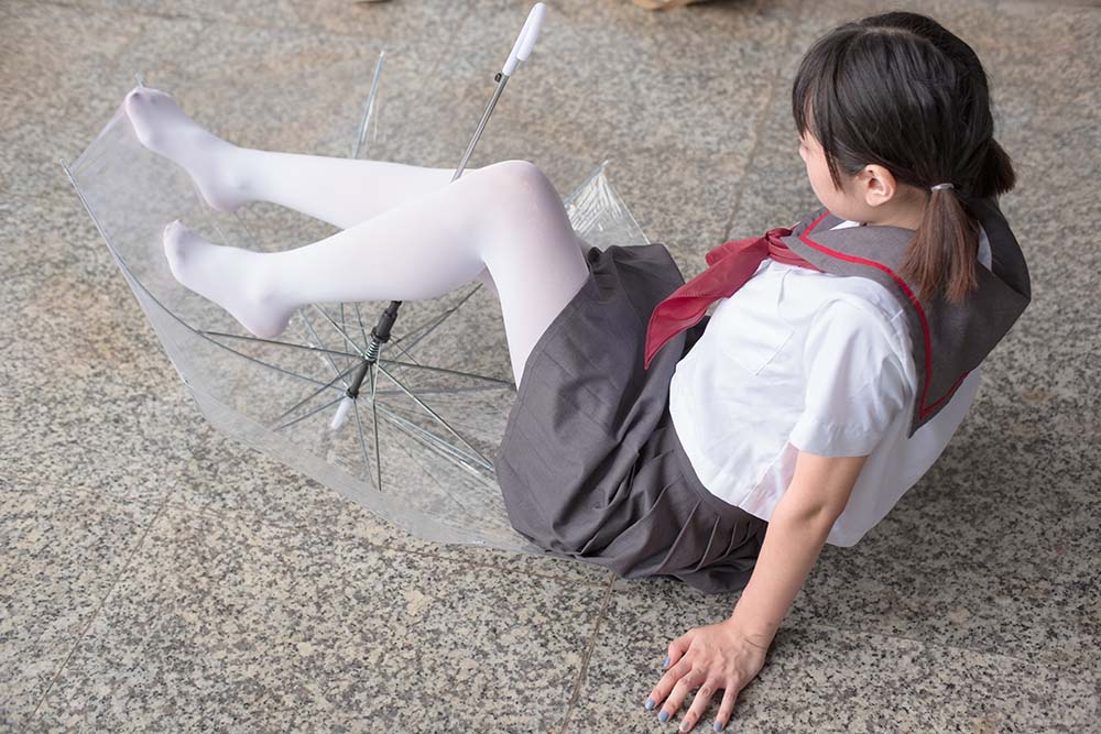 森萝财团写真 BETA-003 阿玲妹纸JK白丝 SLCT森萝财团-第2张