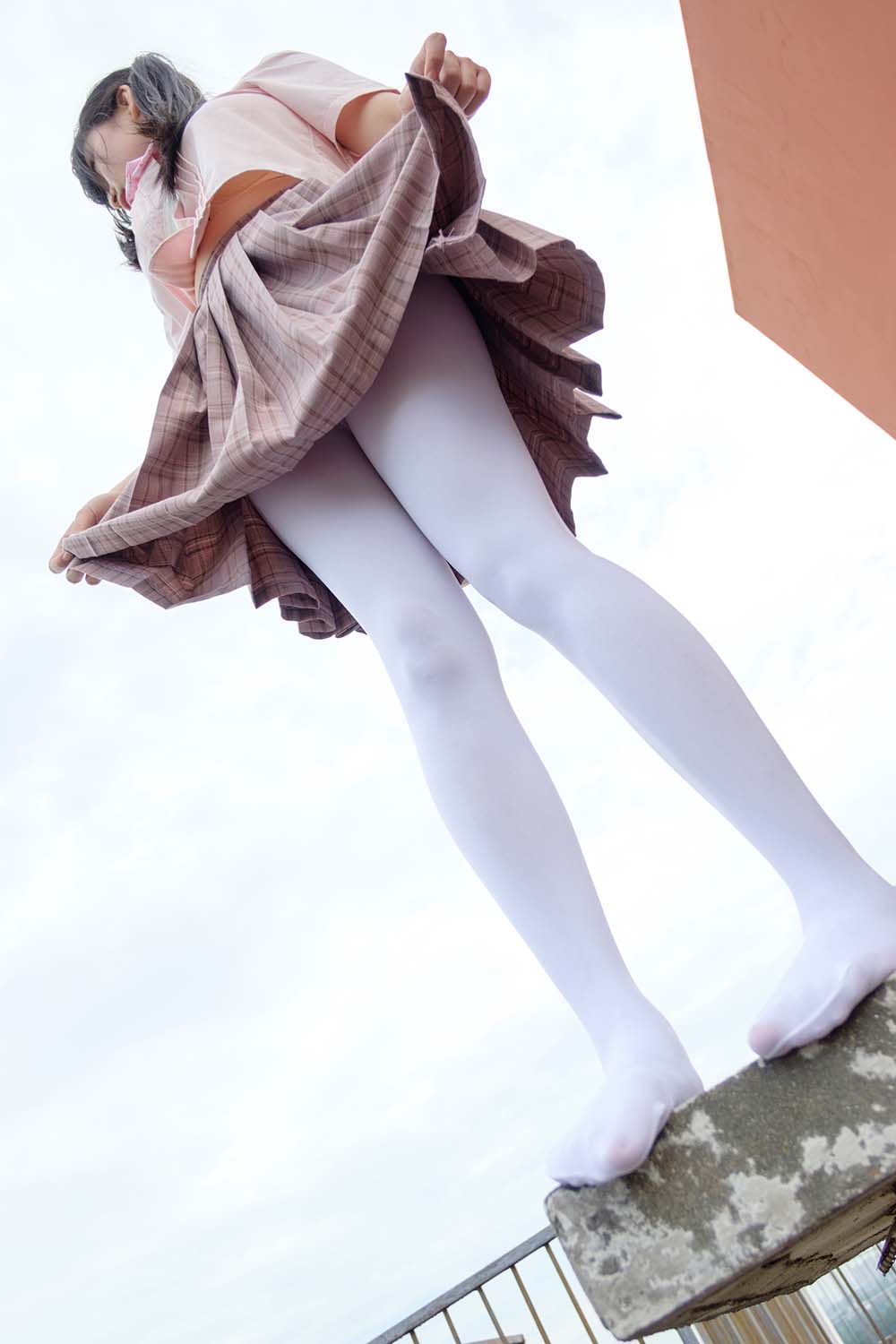 森萝财团写真 BETA-001 高中生的户外白丝 SLCT森萝财团-第1张